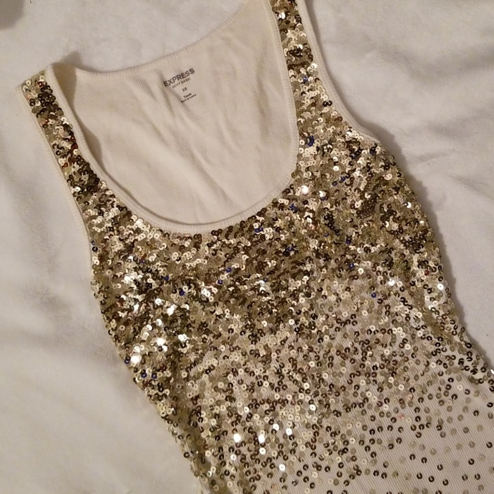 Sequin Tank
